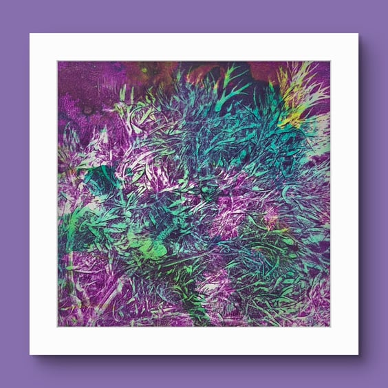 'Fennel'  a botanical monoprint