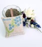 Forget Me Not Linen Lavender Bag  - Image 1