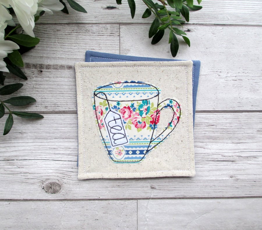 Floral Tea Coaster