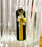 Gold and Green Glass Pendant