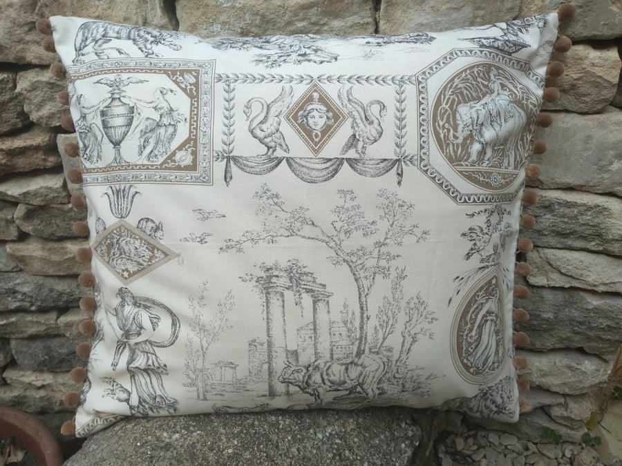 Diana the Huntress - Designer Fabric Cushion
