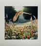 The Wildflower Owl Limited Edition Gicée Fine Art Print - Image 2