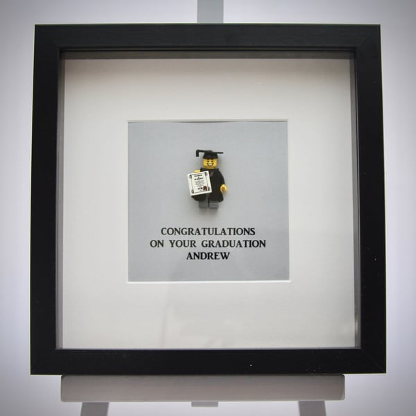 Personalised Graduation mini figure picture 