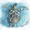 Sea turtle - 10% sales donated to the WWF