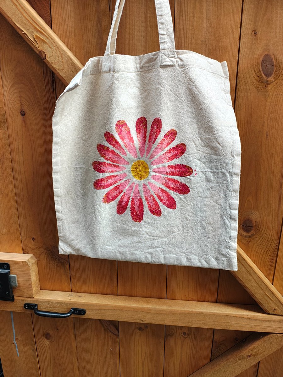 Hand painted tote bags 