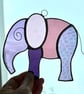 Stained Glass Elephant Suncatchers - Handmade Hanging Decoration  - Image 7