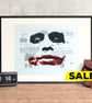 Batman Heath Ledger ‘The Joker’ Hand Pulled Limited Edition Screen Print