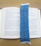 Handwoven blue bookmark - Image 3