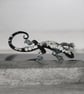 Lizard guardian (white howlite) - Image 2