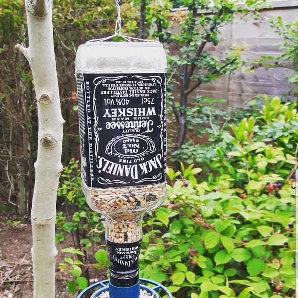 Jack Daniel's bird feeder