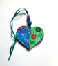 Hand painted heart gift