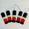 Fused glass soldier Christmas tree decoration ornament 