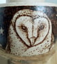 Pyrography barn owl at night wooden bangle  - Image 8