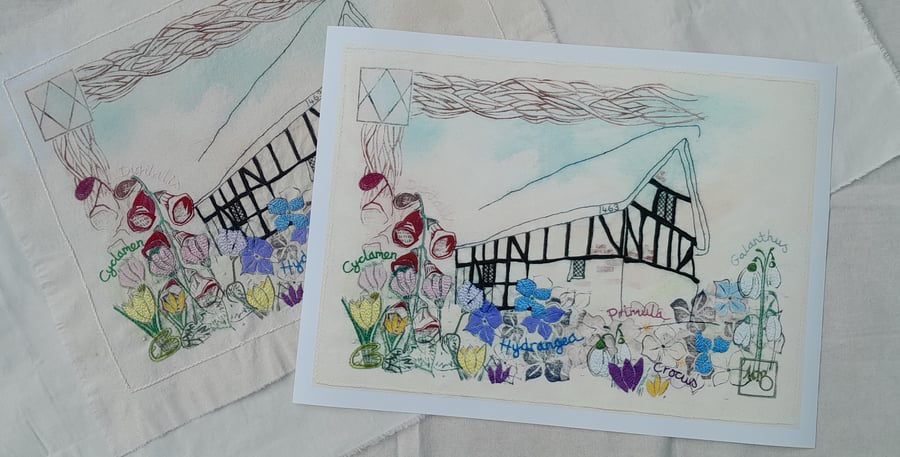 Anne Hathaway's Cottage, Giclee Print