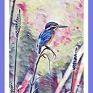 Kingfisher Norfolk Greeting Card A5