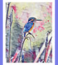 Kingfisher Norfolk Greeting Card A5