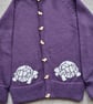 Tortoise Cardigan for adults, made to measure any colour - Image 3