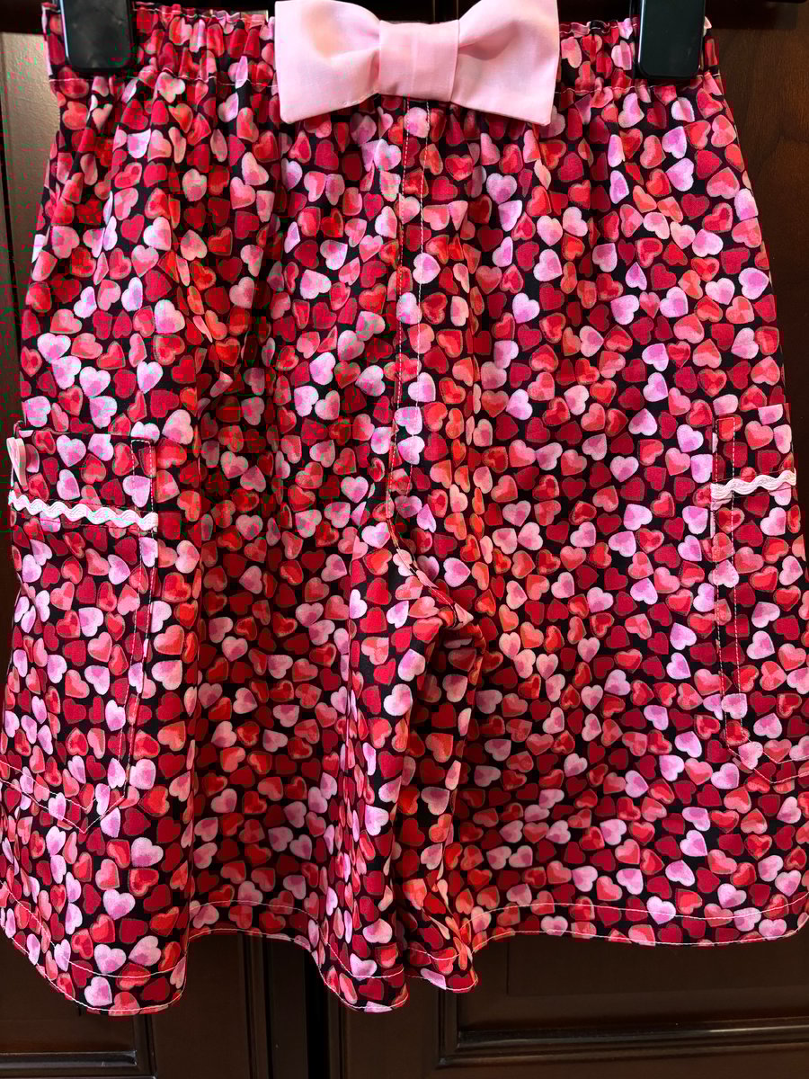 Hearts Cargo Style Shorts