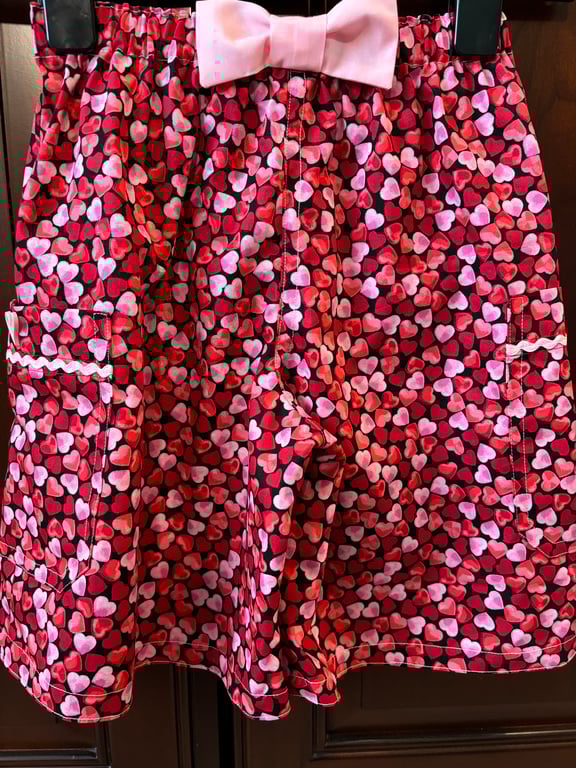 Hearts Cargo Style Shorts