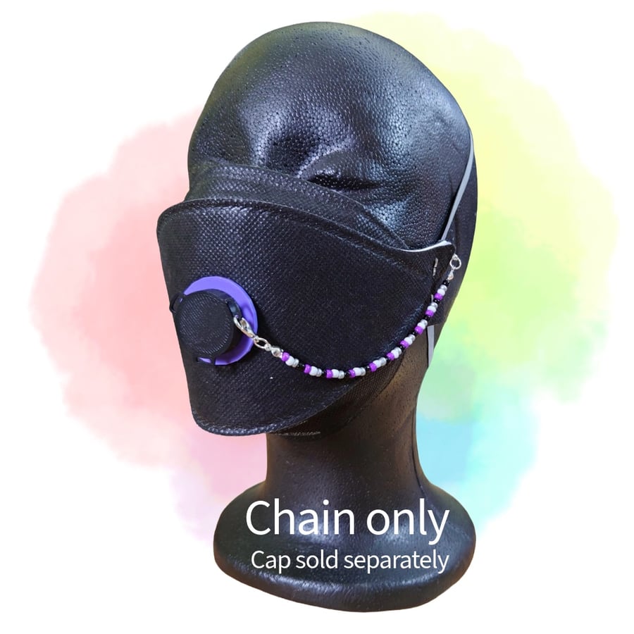 Asexual pride SIP valve keeper - CHAIN ONLY