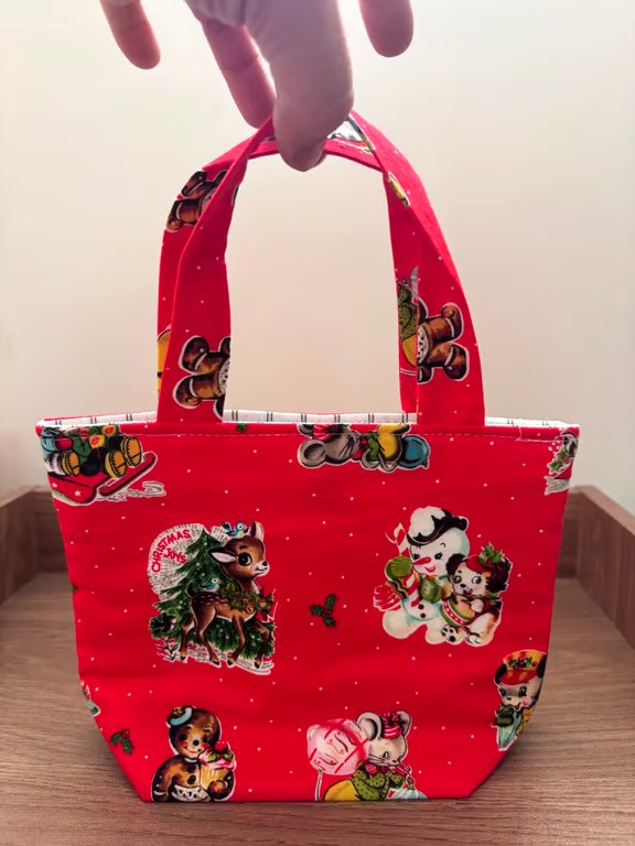 Summer seconds - Cotton Christmas Bag