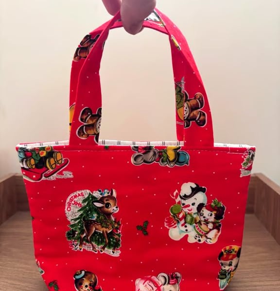 Summer seconds - Cotton Christmas Bag