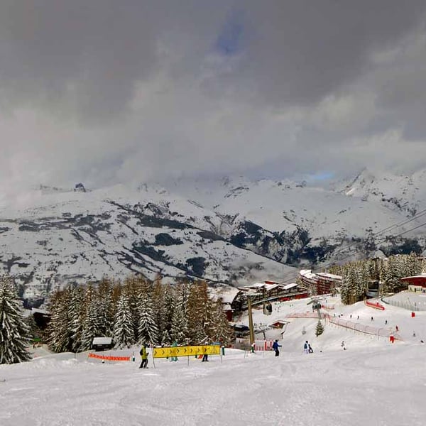 Les Arcs Arc 1800 Paradiski French Alps France Photograph Print