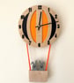 Wooden Balloon Clock