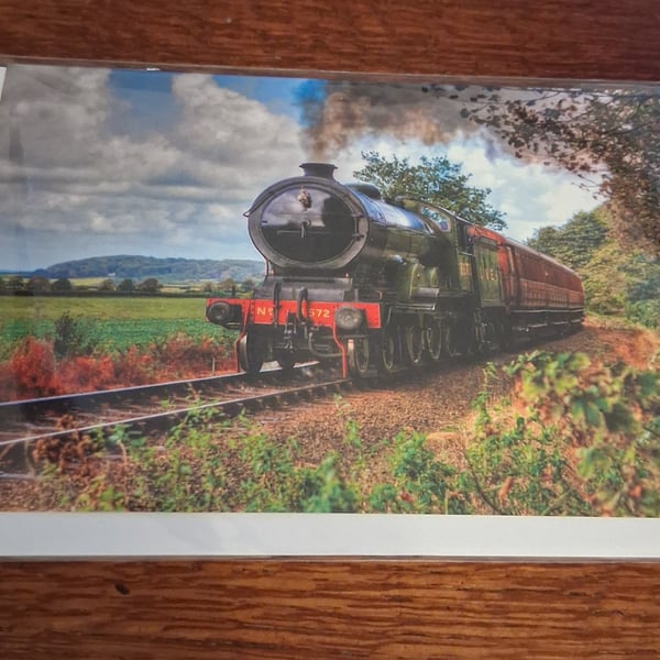 PACK OF 8 TRANSPORT BLANK GREETINGS CARDS