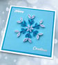 Christmas card - quilled snowflake with boxed option - Image 3
