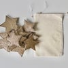 Glitter Star Garland - Hanging Decoration