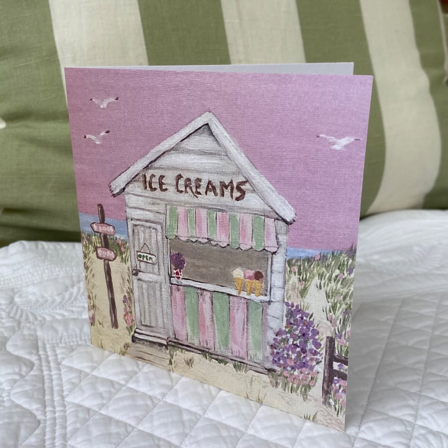 Strawberry Sunset card