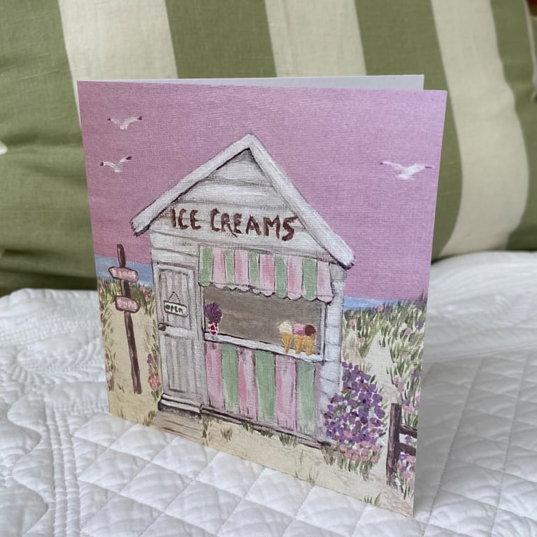 Strawberry Sunset card