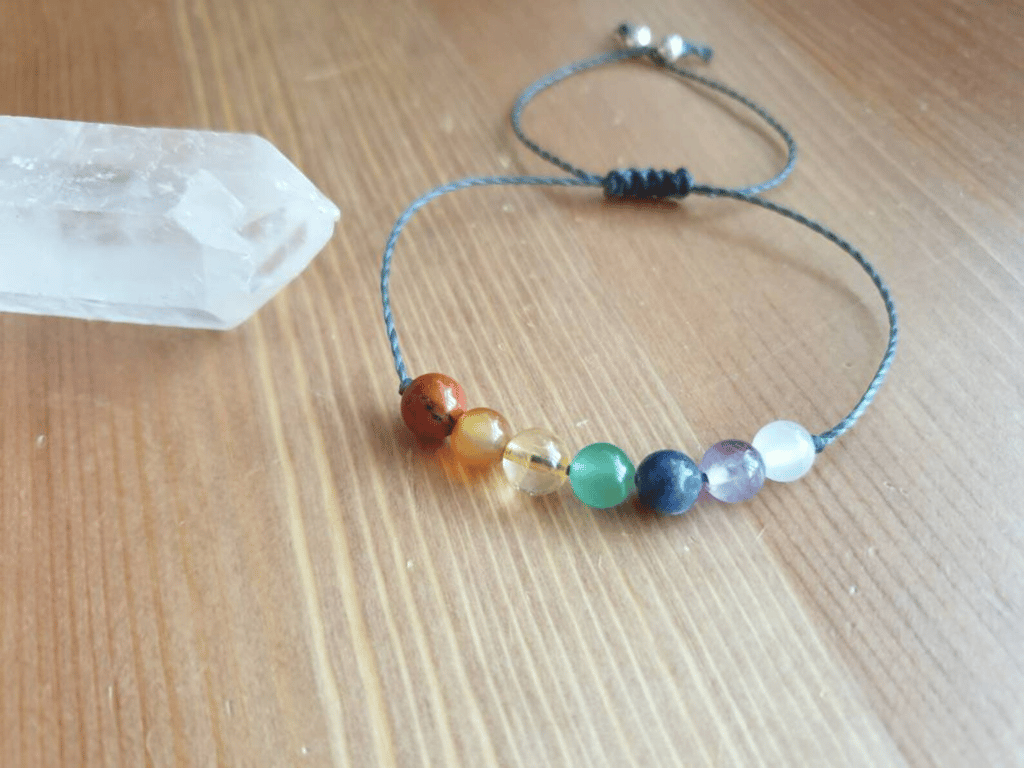 7 Chakra Bracelet - Rainbow Bracelet - Aventurine