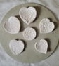Embossed heart ring dish. - Image 4