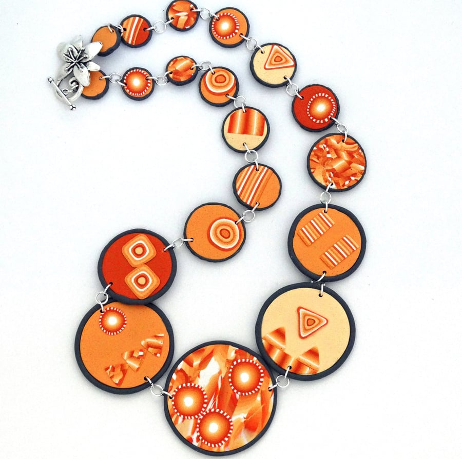 Orange Fizz Necklace