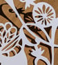 Large Bespoke Customised Personalised Handmade Name Papercut - Image 2