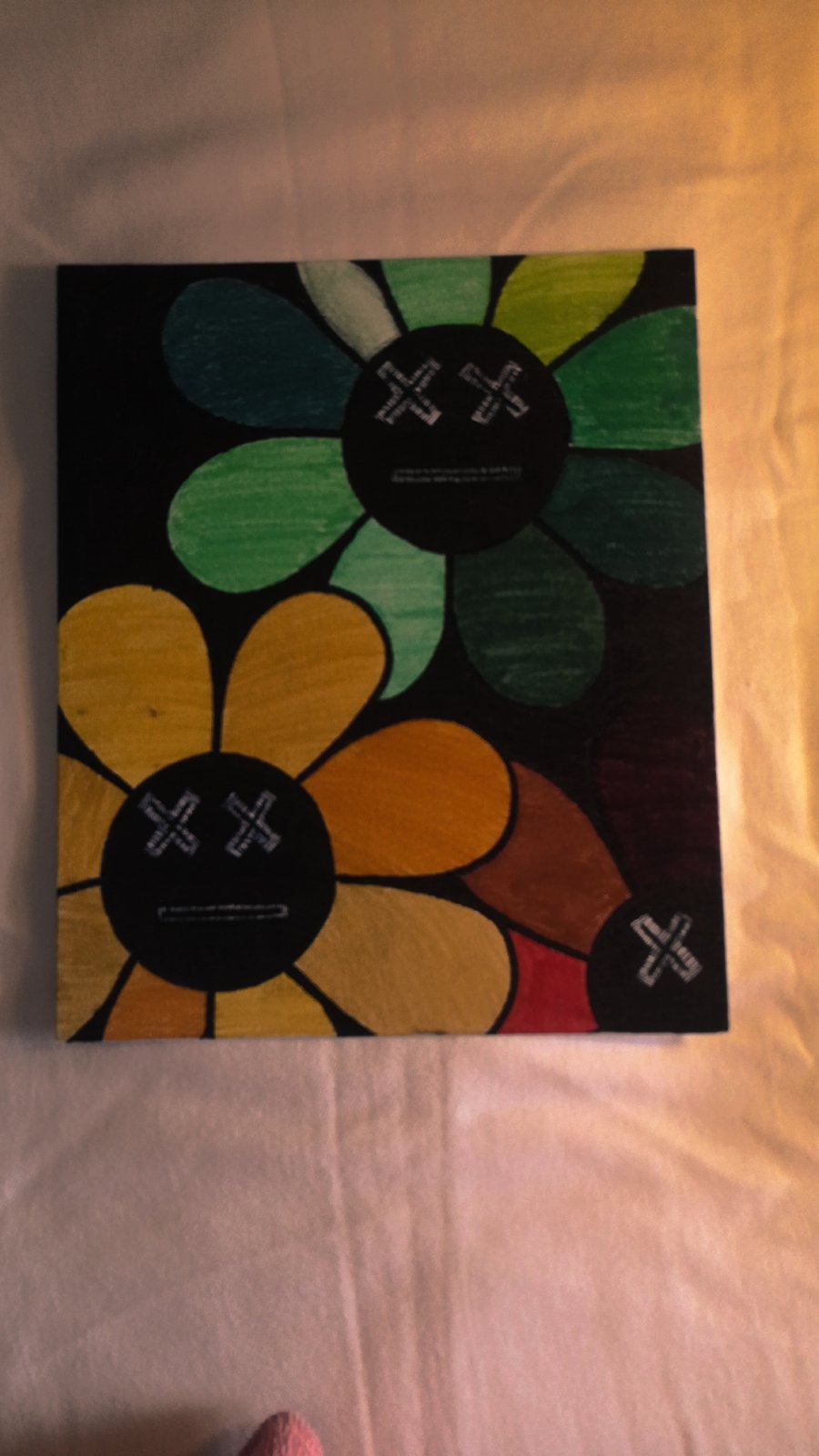 Three flowers- One mood