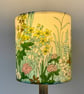 Pretty Floral Wildflower Design Lampshade in 60s KEW Duro Vintage Fabric  - Image 8