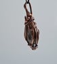 Natural Large Labradorite & Copper Pendant Necklace Gift Crystal Jewellery - Image 7