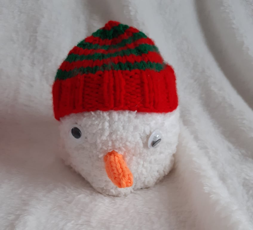 Snowman chocolate orange cover