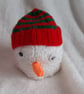 Snowman chocolate orange cover (Christmas)