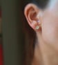 Silver Spiral Shell Earrings - Shell Studs - Nautical Jewellery - Image 2