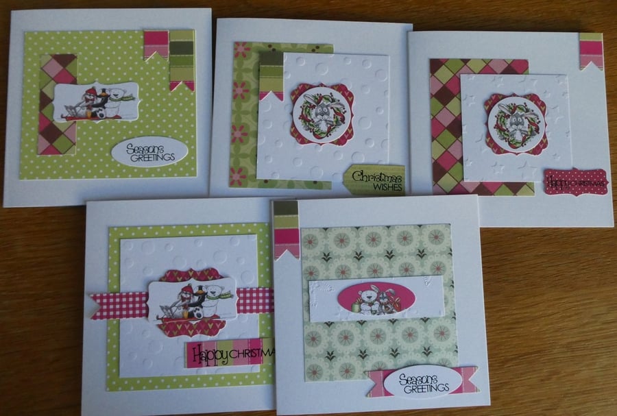 Pack of 5 cards - Cute (1)