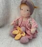 16” Handmade jointed Waldorf toddler doll