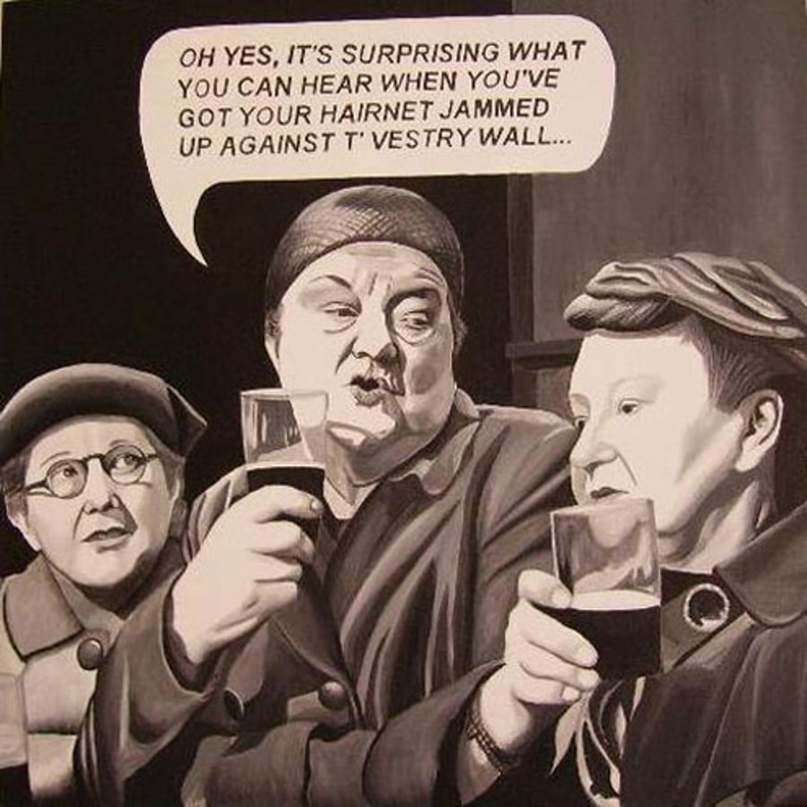 Ena Sharples Coronation Street art print