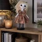 Hand Sewn Collectible Doll Ornament