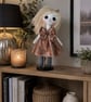 Hand Sewn Collectible Doll Ornament