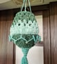 Crocheted lantern