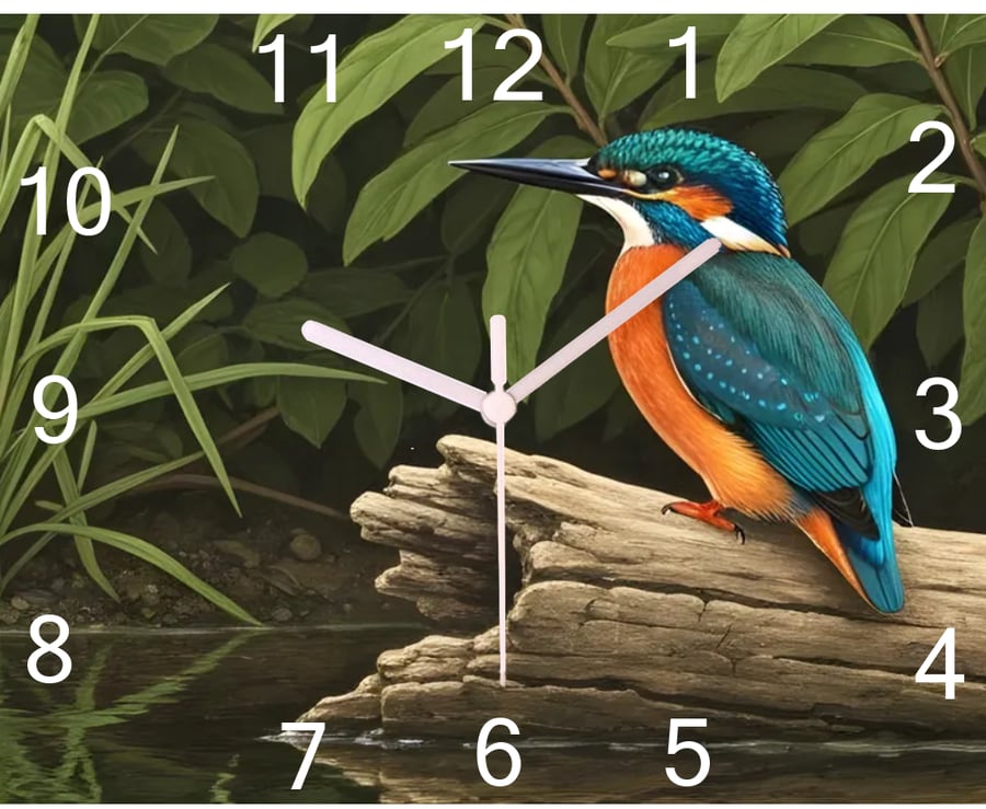 kingfisher wall clock kingfisher clock